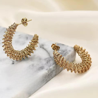 Spiral earring