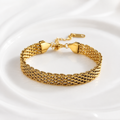 Retro Mesh Chain Bracelet