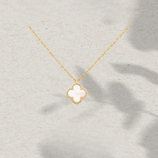 Clover White Pendant