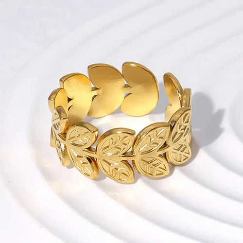 Olive Leaf Ring (Adjustable)