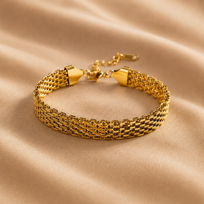 Retro Mesh Chain Bracelet