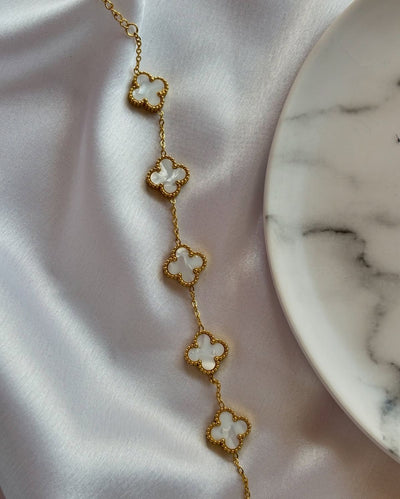 White Clover Bracelet