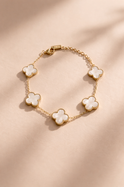 White Clover Bracelet
