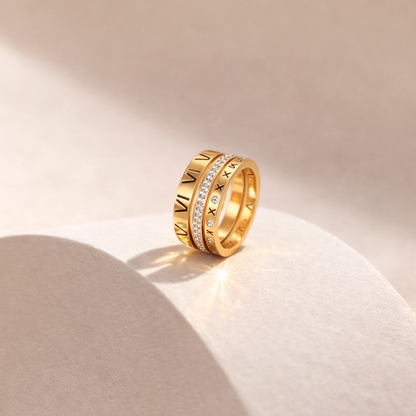 Trilogy Stacked Ring