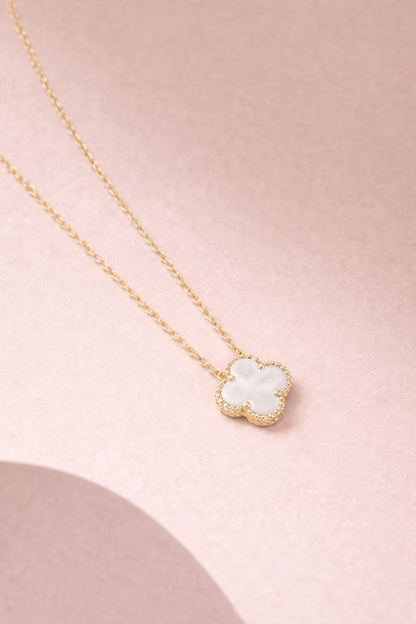 Clover White Pendant