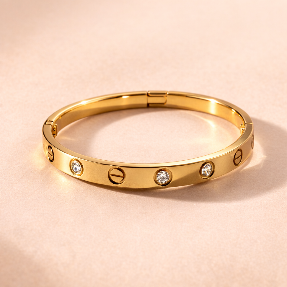 Coil Studded Bangle
