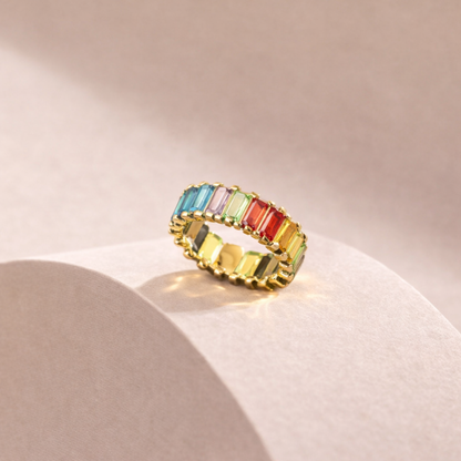 Rainbow ring band