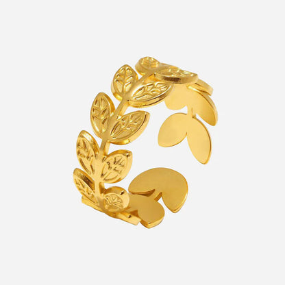 Olive Leaf Ring (Adjustable)