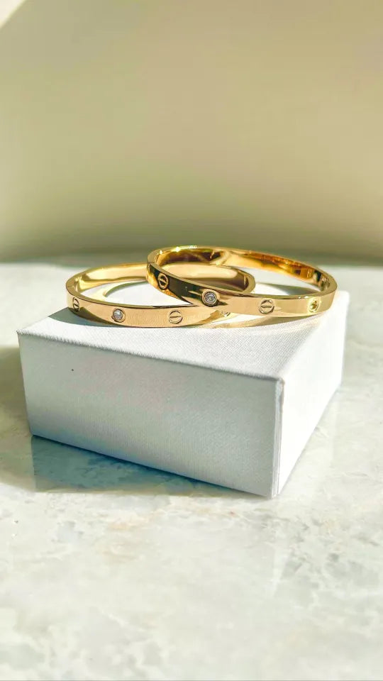 Coil Studded Bangle