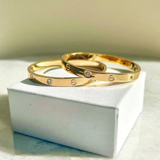 Coil Studded Bangle