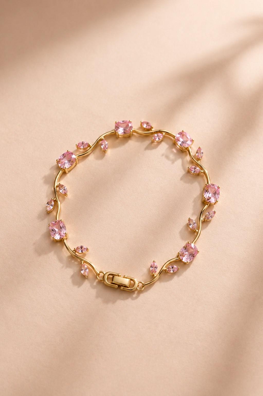 Pink Tulip Bracelet