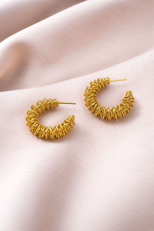 Spiral earring
